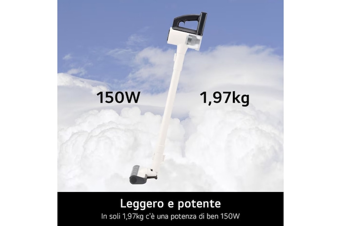 Leggero e potente aspirapolvere A9C-AIR1E
